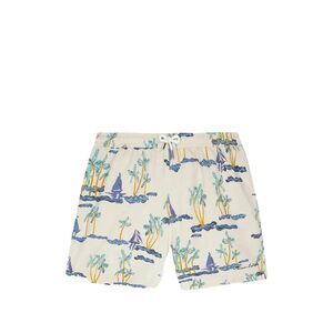 Maison Labiche Neutrals Beachwear - Swim Shorts Men